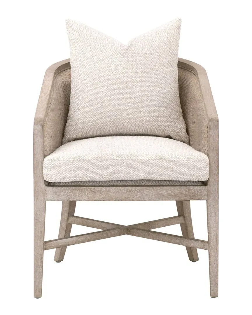 McGuire Arm Chair - Beige, Rattan image