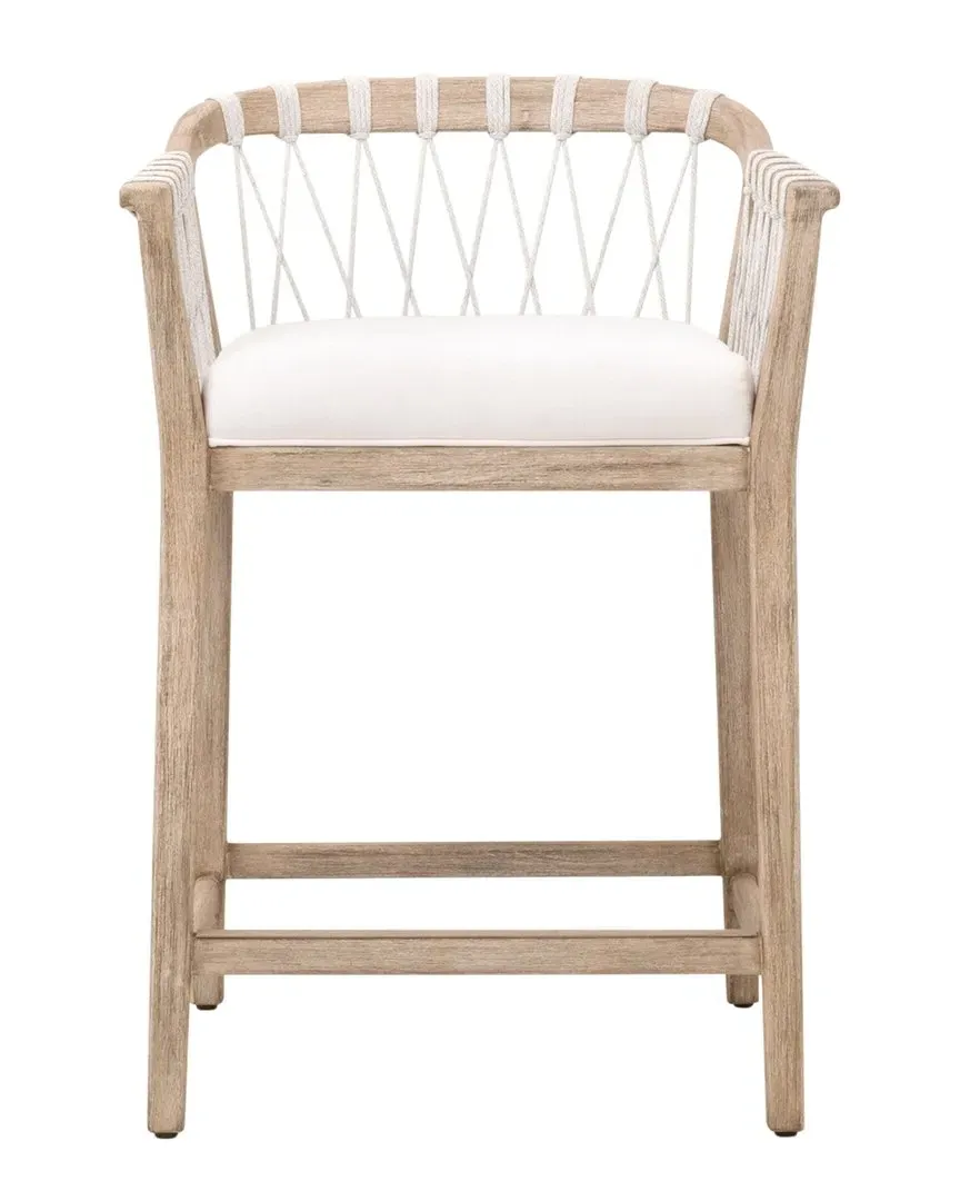 Pacific Counter Stool - Natural Gray, Mahogany image