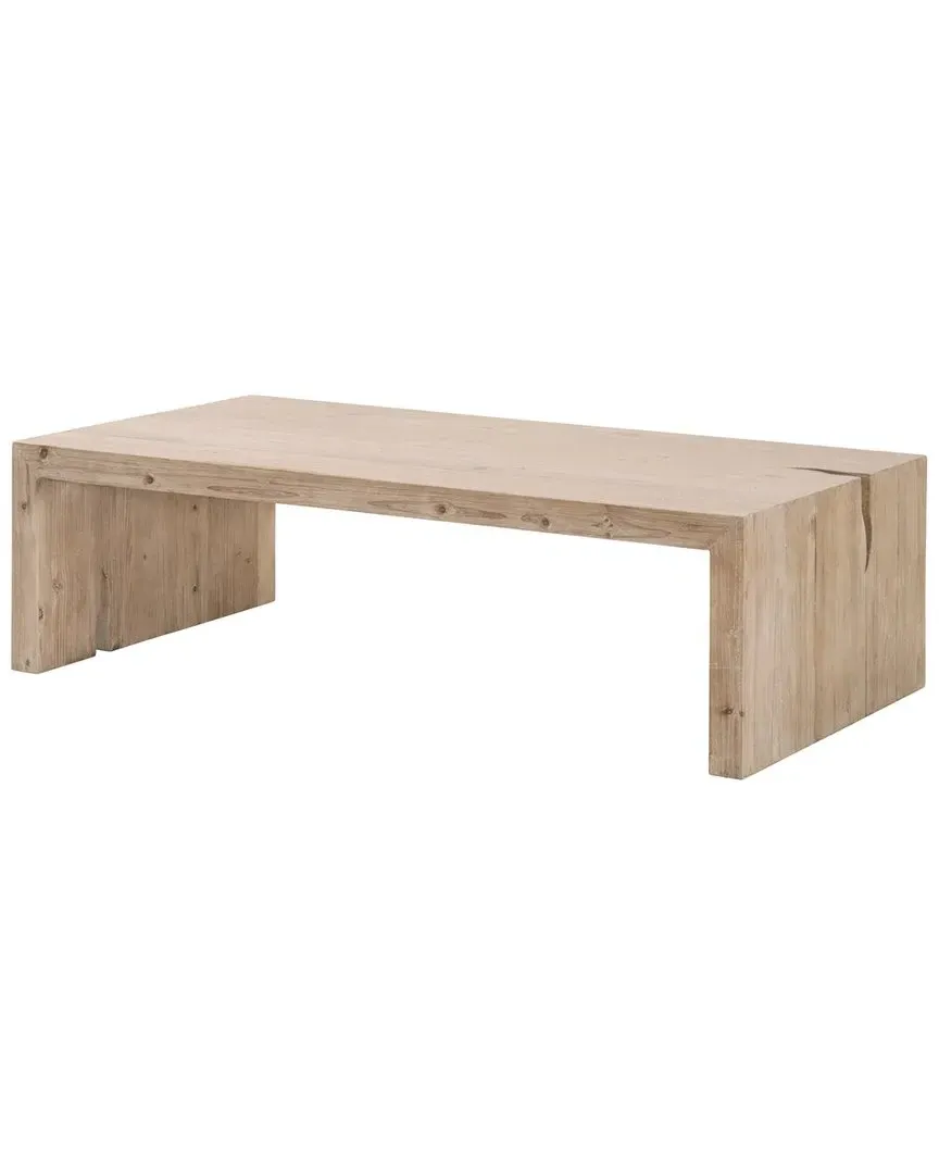 Reed Rectangle Coffee Table - Smoke Grey, Reclaimed Pine image