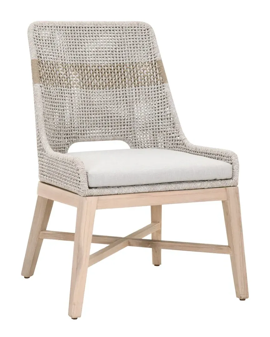 Tapestry Set of 2 Outdoor Dining Chairs - Taupe, Teak