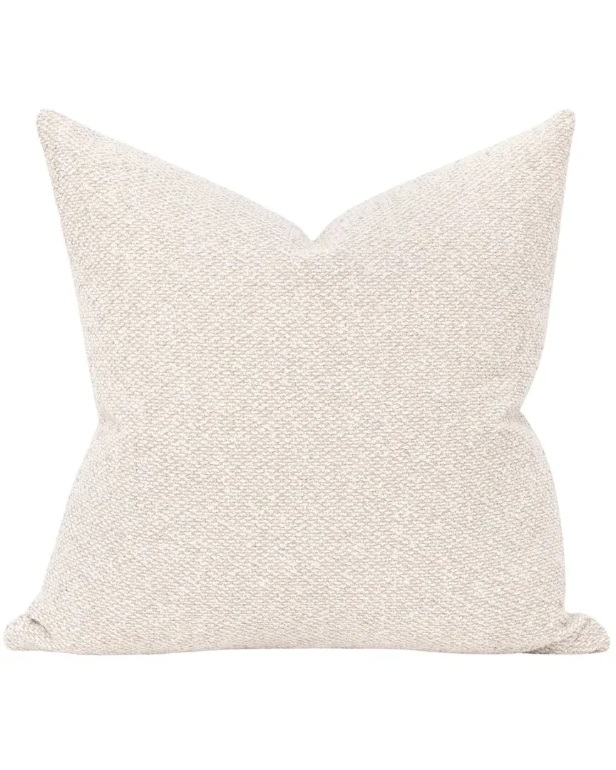 The Basic Set of 2 22in Pillows - Beige, Polyester