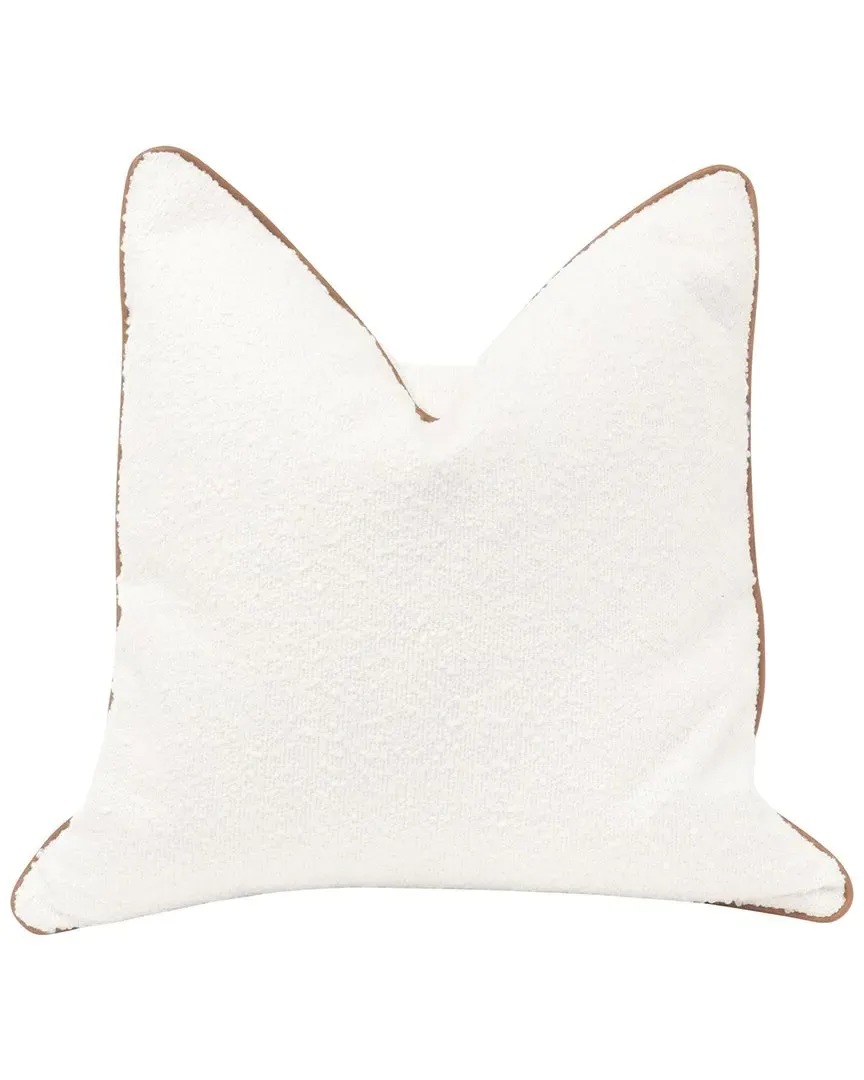 The Not So Basic Set of 2 22in Pillows - White, Polyester