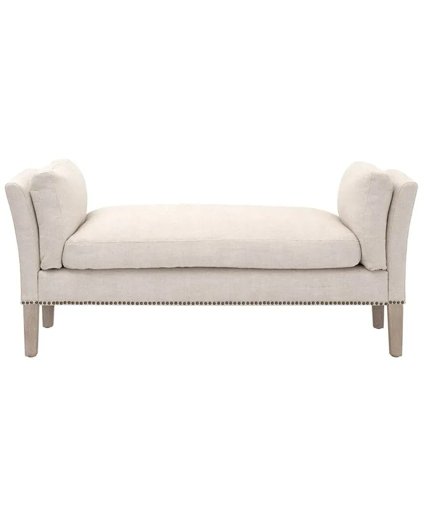 Warner Bench - Beige, Linen image
