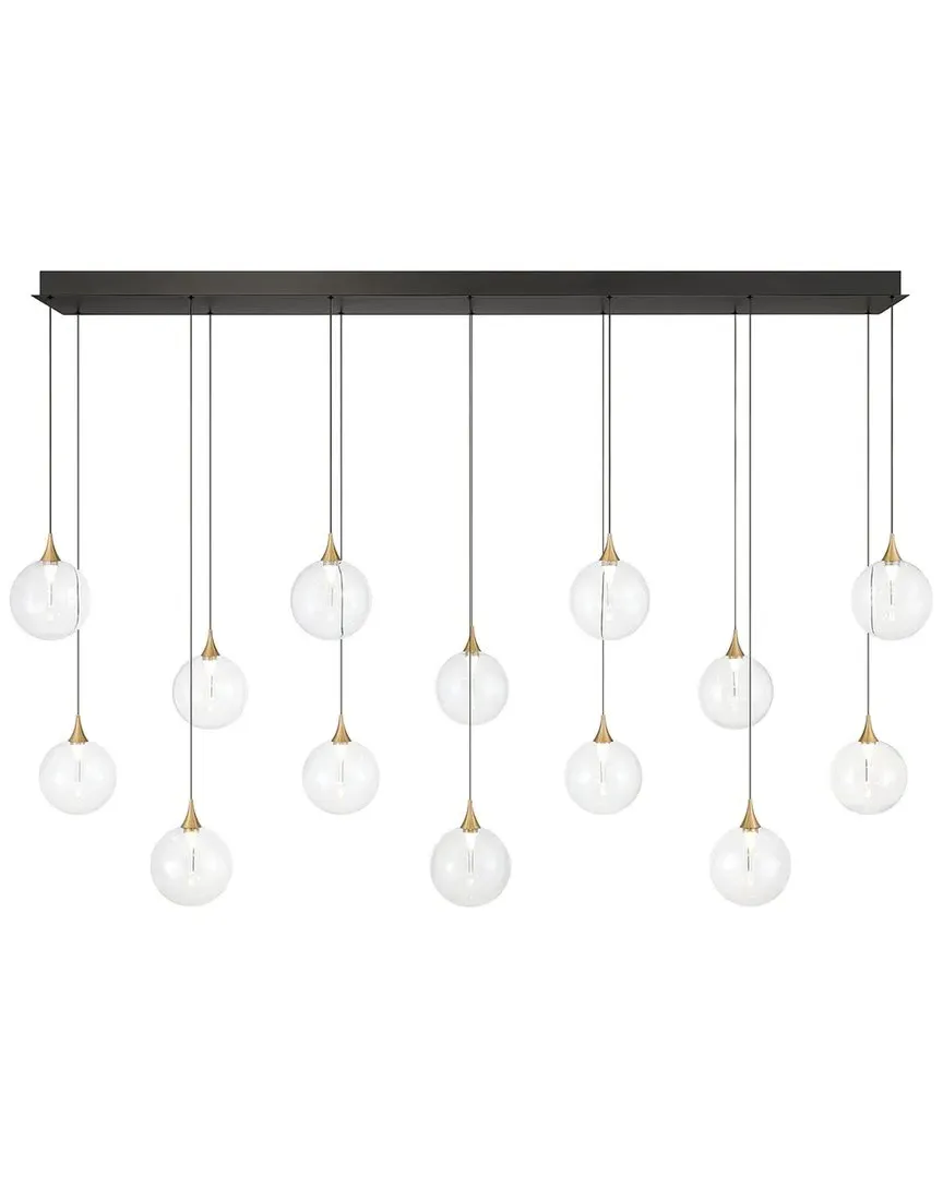 Iissa 14-Light Chandelier - Gold, Steel