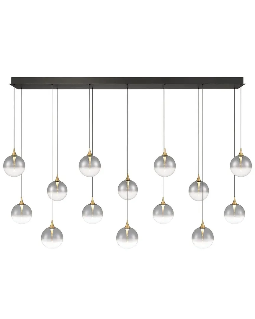 Iissa 14-Light Chandelier - Gold, Steel