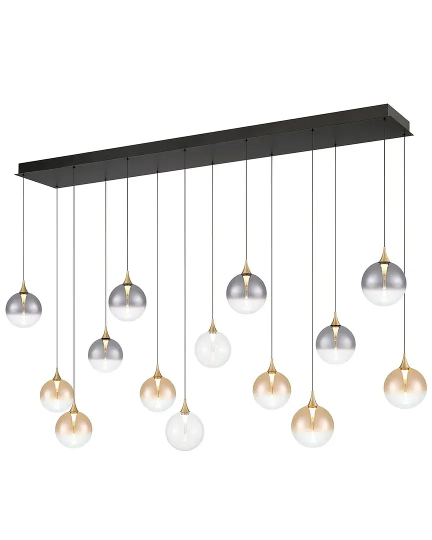 Iissa 14-Light Chandelier - Gold, Steel