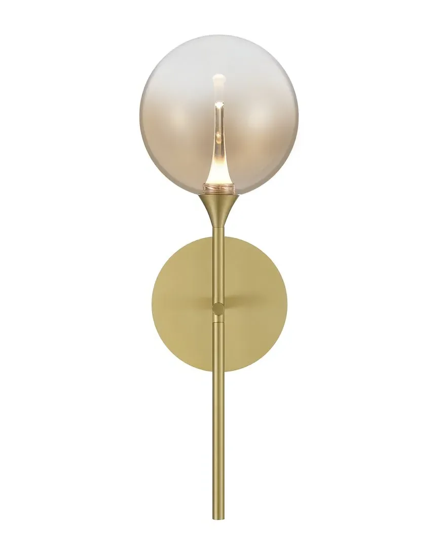 Iissa 19in Wall Sconce - Gold, Steel