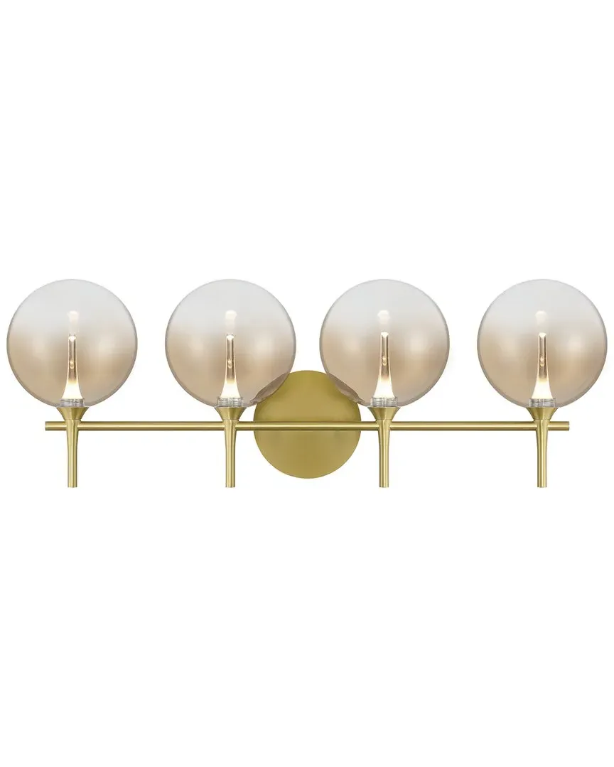 Iissa 4-Light Vanity Light - Gold, Steel