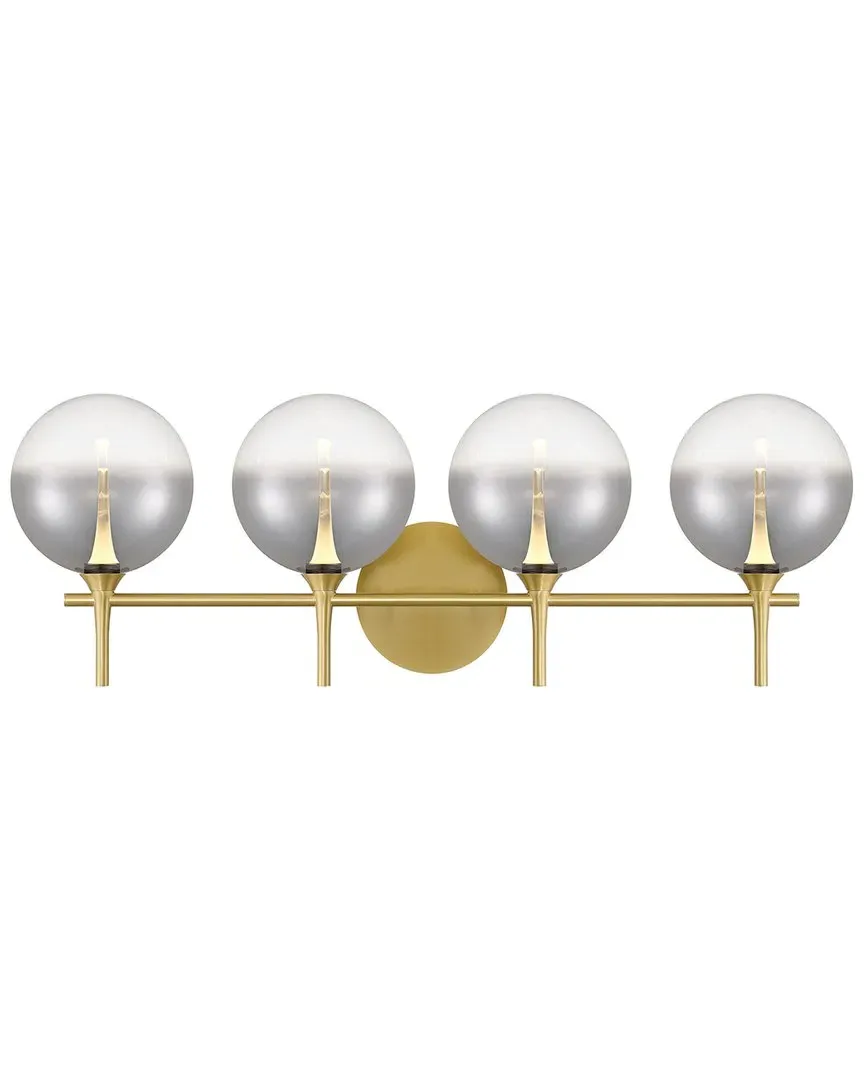 Iissa 4-Light Vanity Light - Gold, Steel