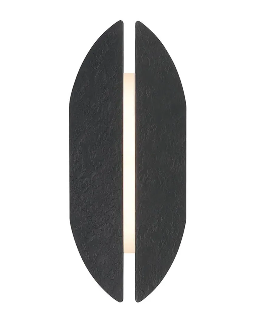 Inntra 14in Outdoor Light - Damascus Black, Steel image