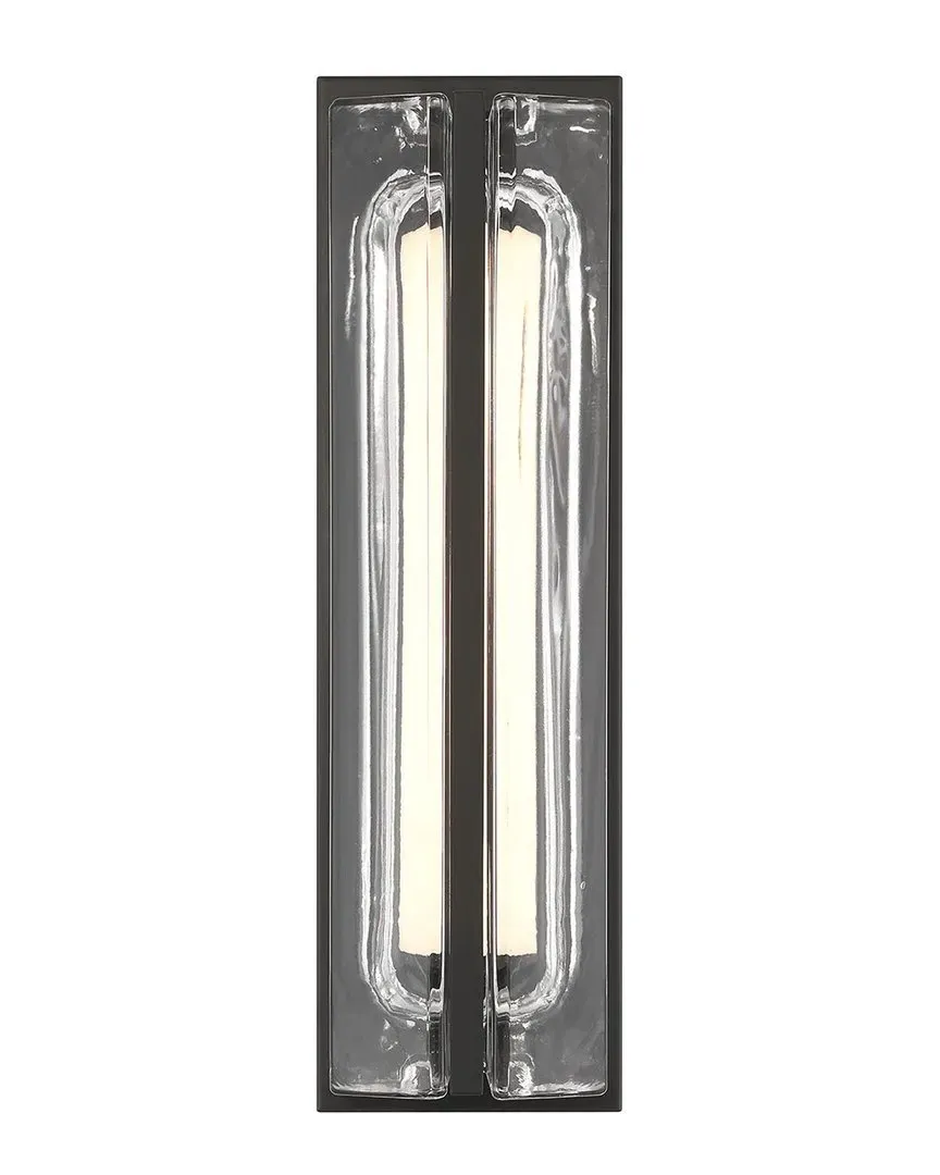 Langferd 16in Outdoor Light - Matte Black, Steel