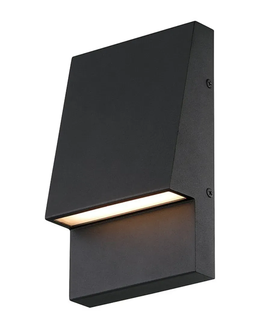 Nanton 9in Outdoor Light - Sand Black, Steel image