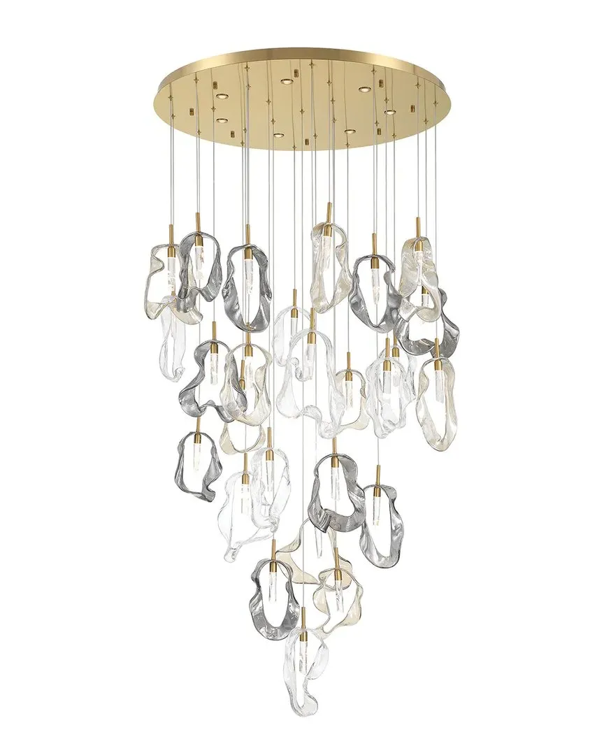 Norah 26-Light 39in Chandelier - Gold image