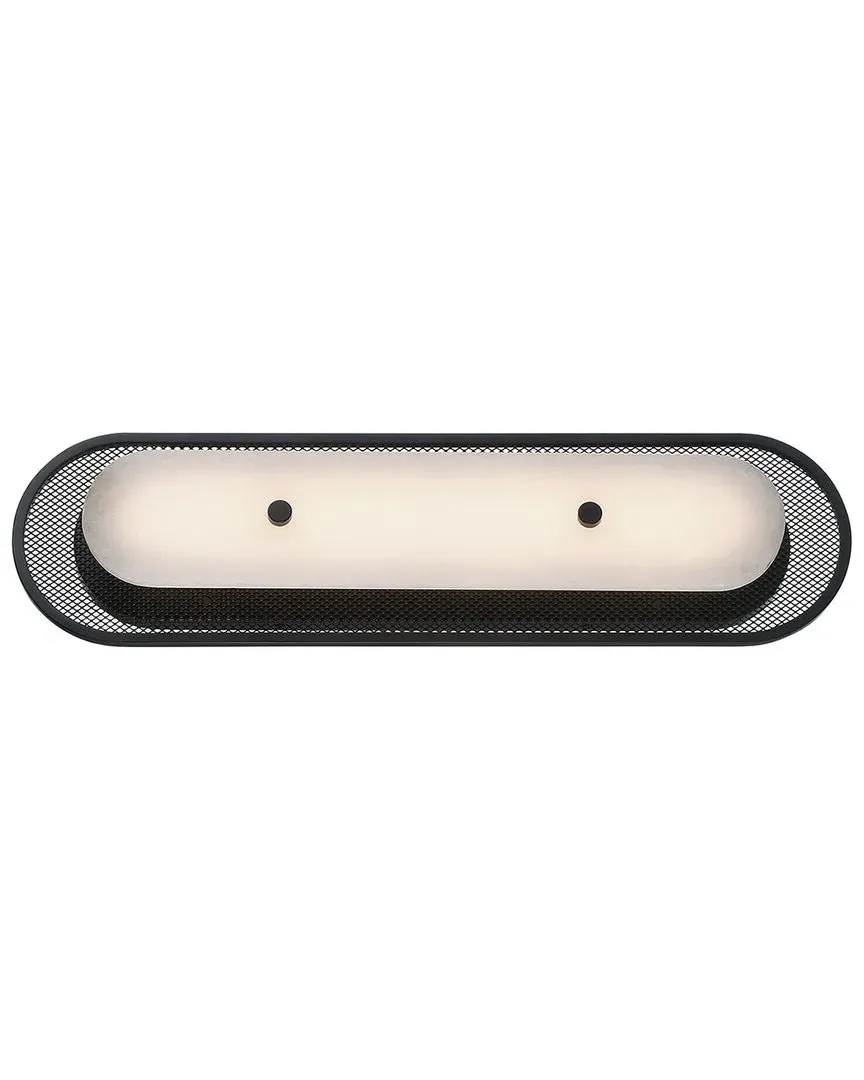 Tramore Wall Sconce with LED - Matte Black, Steel