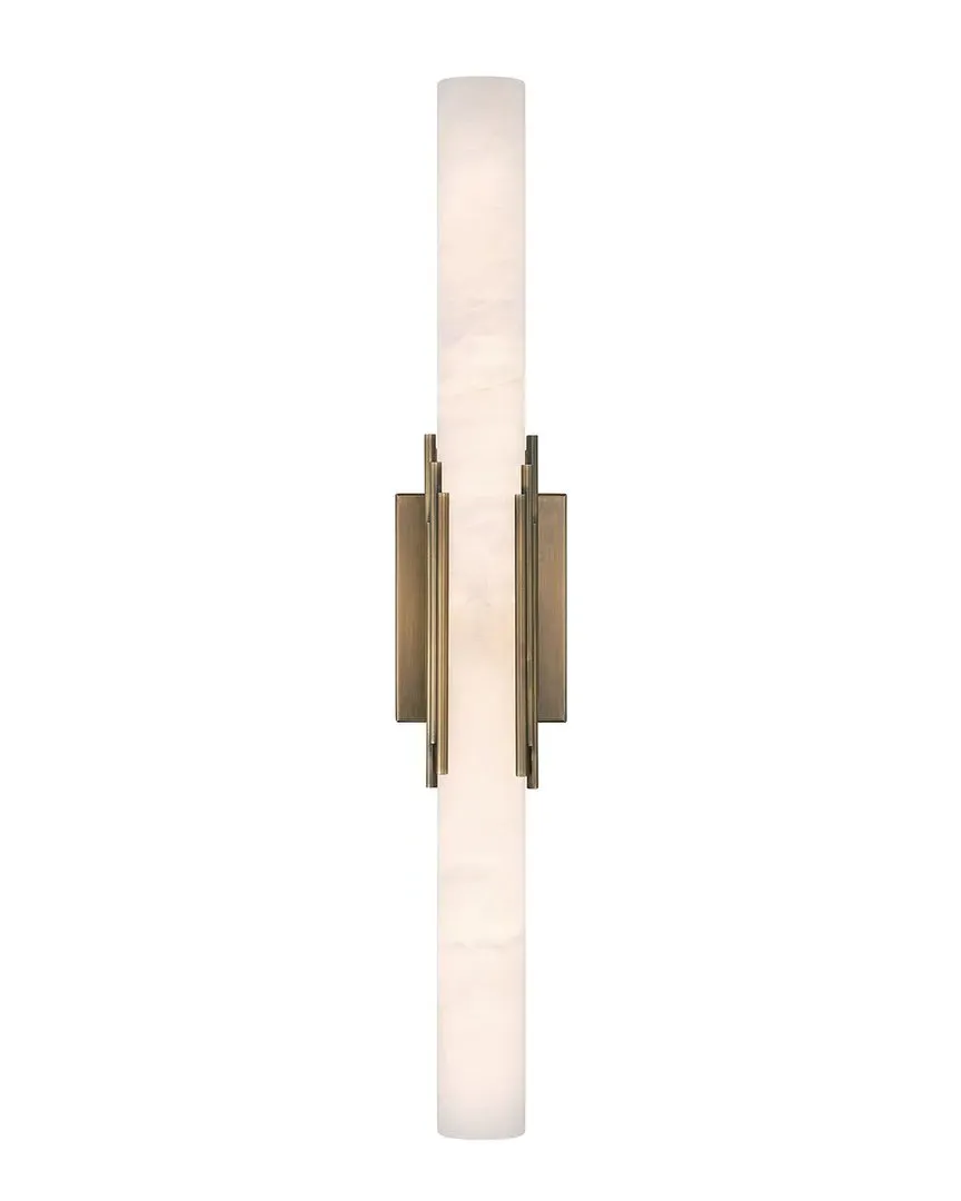 Venna 28in Wall Sconce - Antique Brass, Steel image