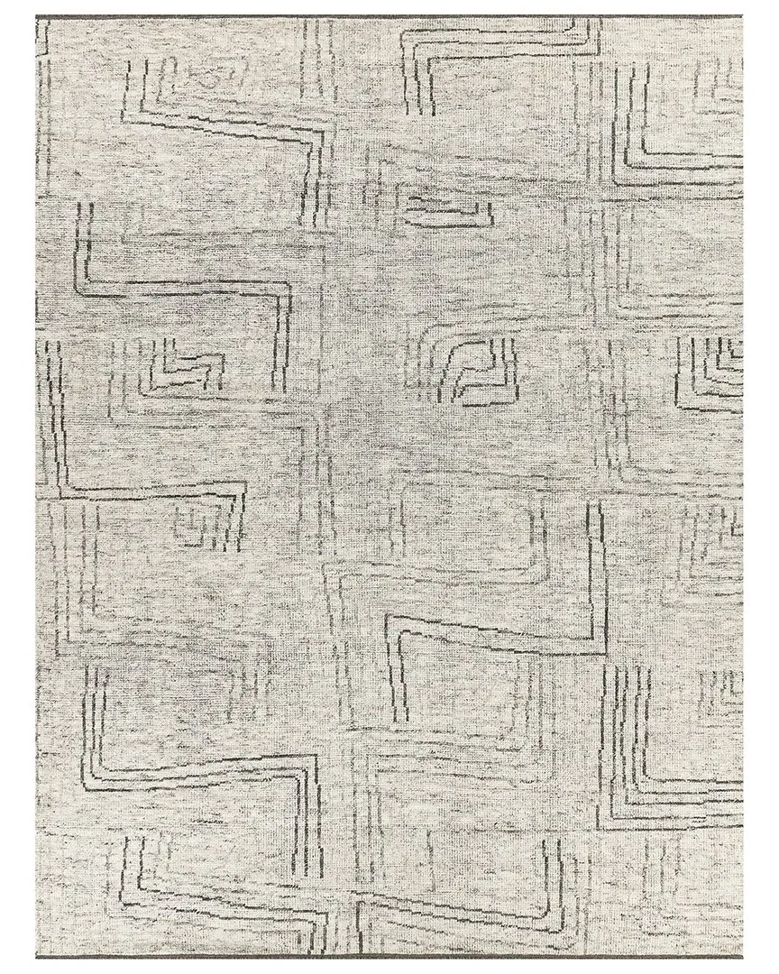 Aldridge Hand-Knotted Area Rug - Ivory, Wool image