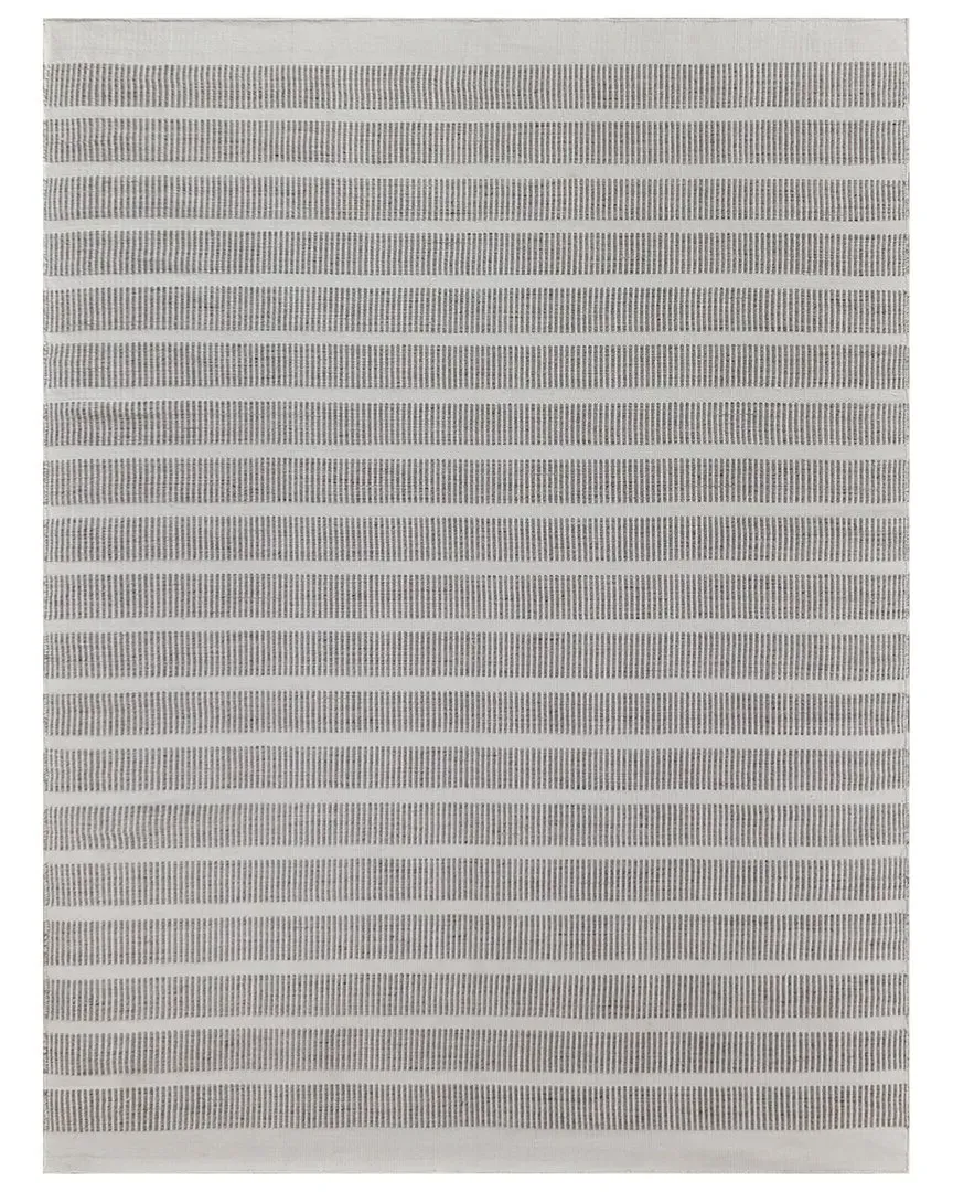 Boca Flatweave Rug - Gray/Ivory