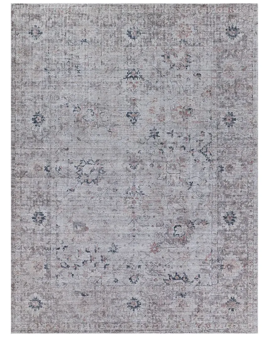 Cambridge Hand-Loomed Area Rug - Beige Brown, Wool Bamboo Silk image