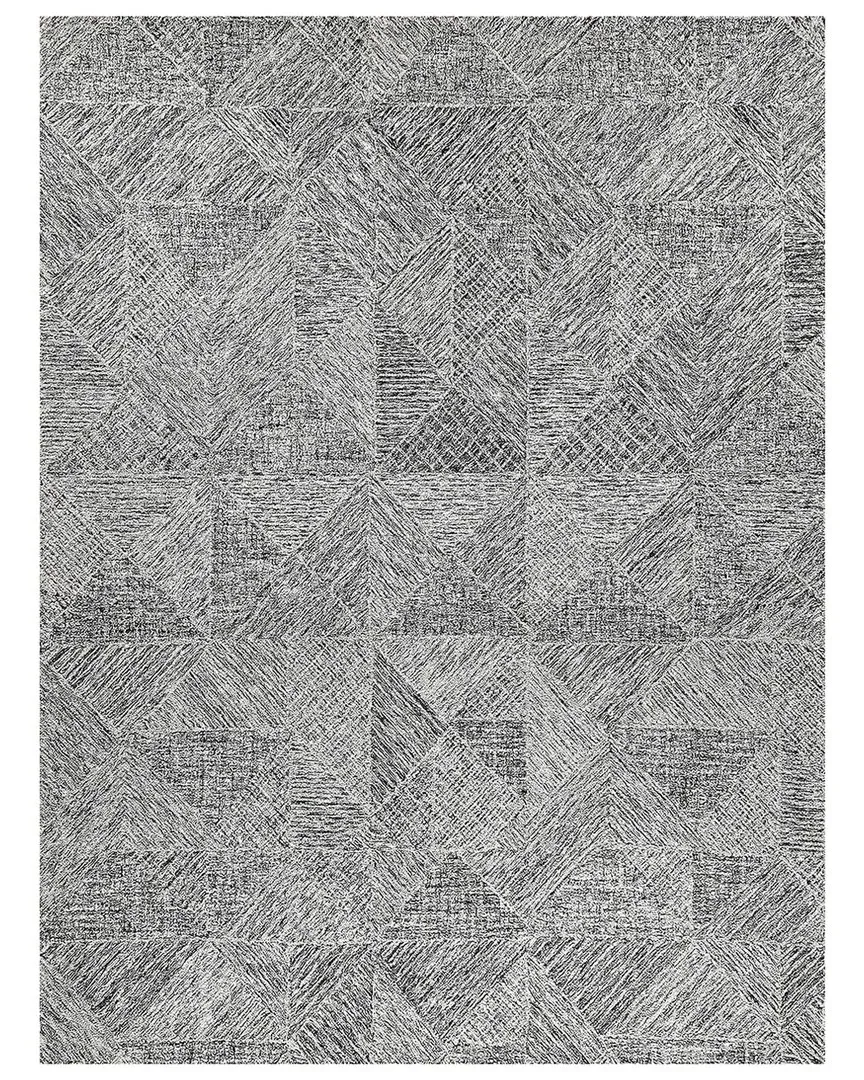 Caprice Hand-Tufted Area Rug - Grey, New Zealand Wool