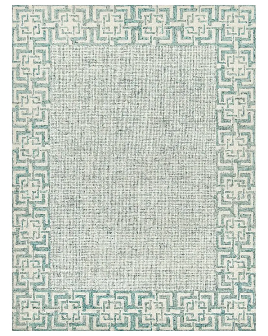 Caprice Hand-Tufted Rug - Aqua, New Zealand Wool image
