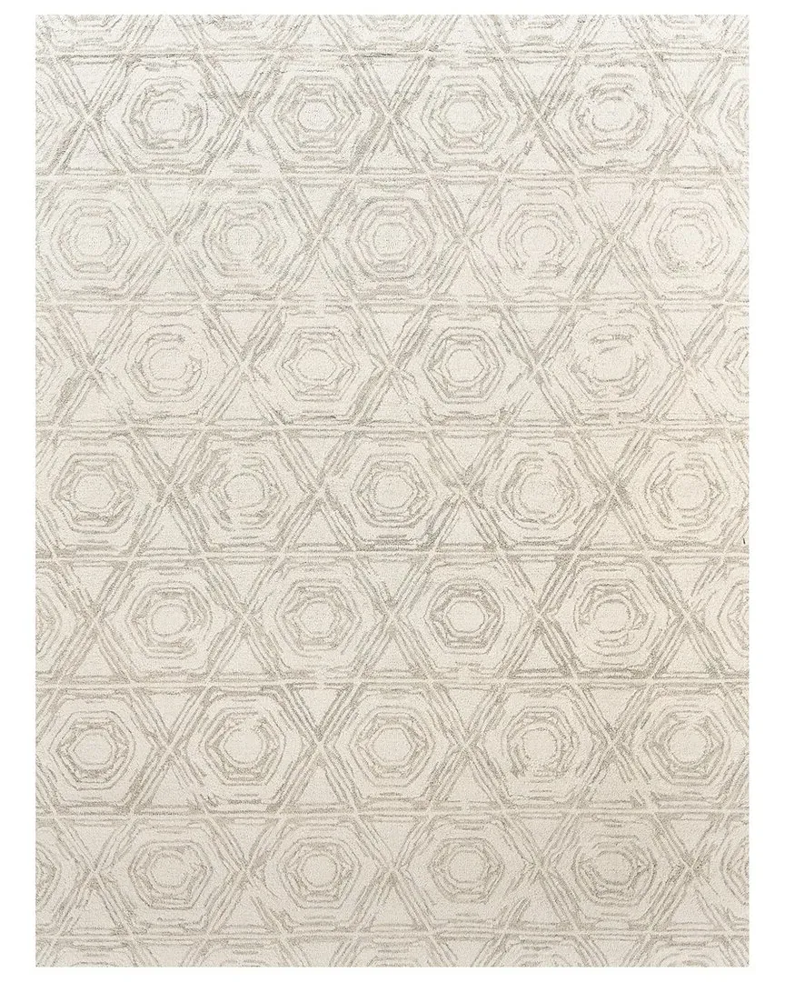 Caprice Hand-Tufted Rug - Silver, New Zealand Wool