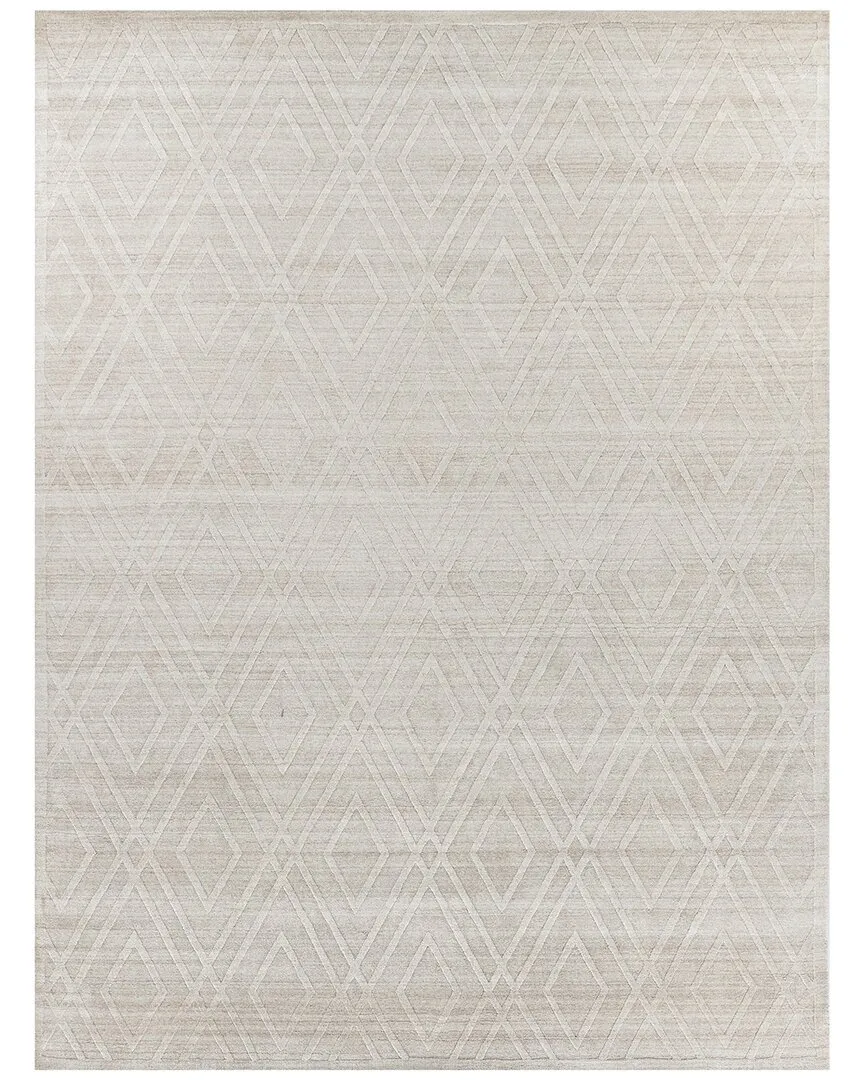 Castelli Hand-Loomed Area Rug - Beige, New Zealand Wool