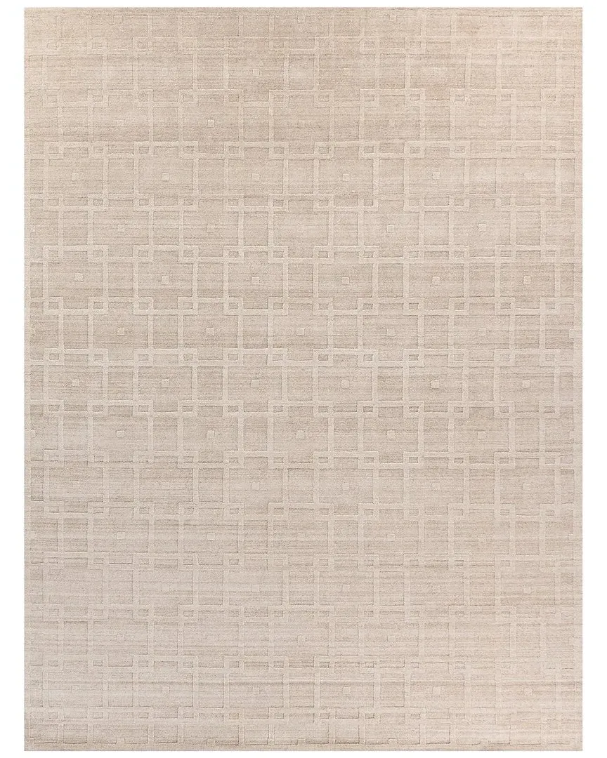 Castelli Hand-Loomed Area Rug - Beige, New Zealand Wool