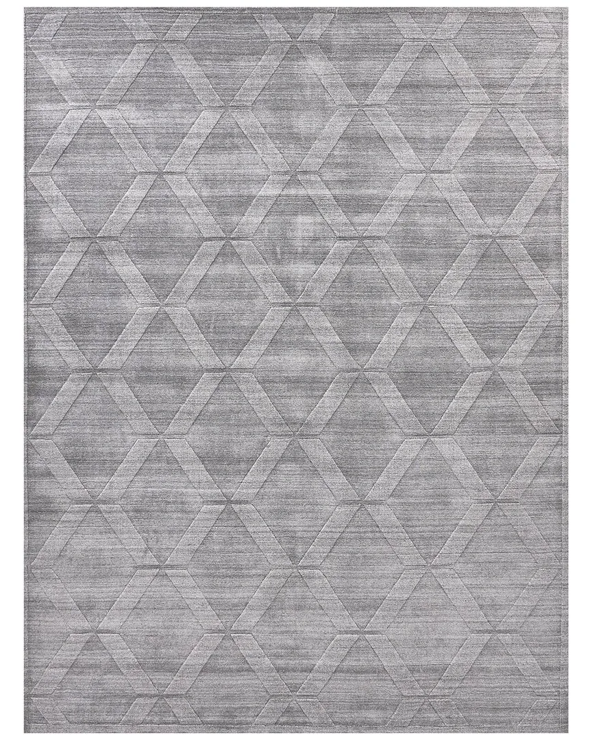 Castelli Hand-Loomed Area Rug - Grey, New Zealand Wool