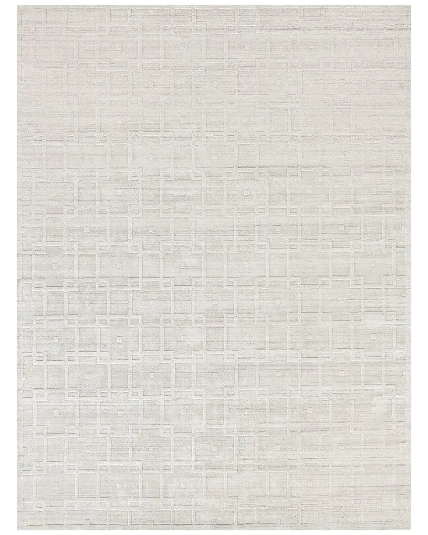 Castelli Hand-Loomed Area Rug - Ivory, New Zealand Wool