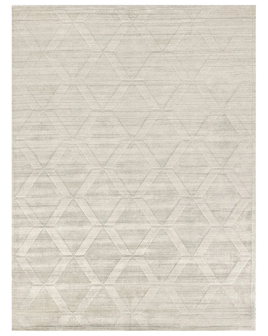 Castelli Hand-Loomed Area Rug - Ivory, New Zealand Wool