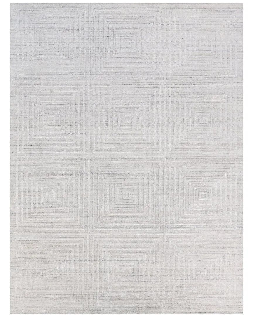 Castelli Hand-Loomed Area Rug - Ivory, New Zealand Wool
