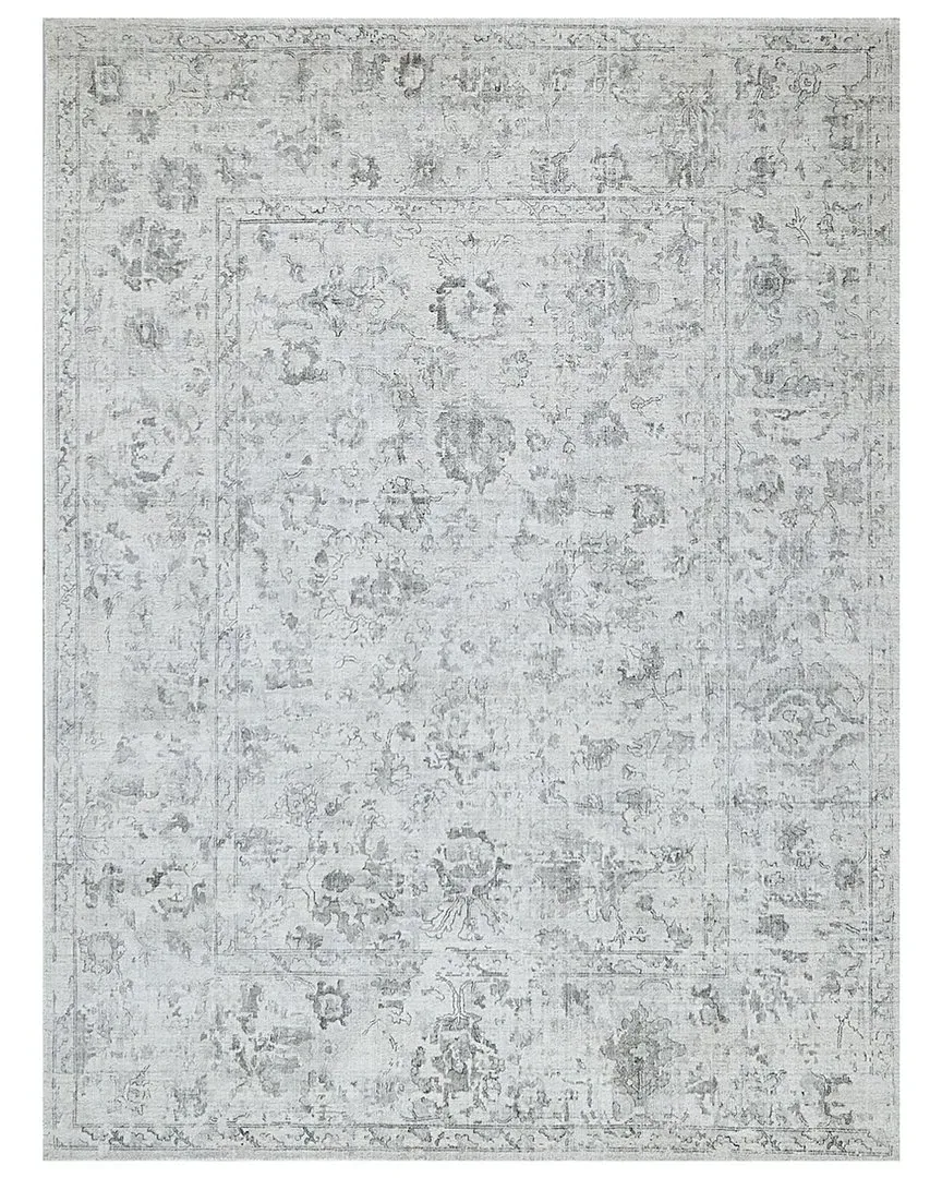 Dorchester Hand-Loomed Area Rug - Ivory, Wool/Bamboo Silk