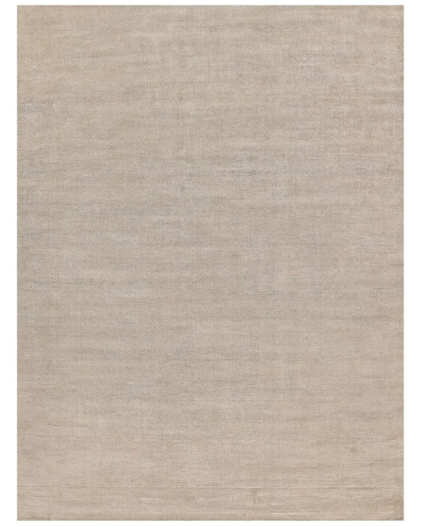 Duo Hand-Loomed Area Rug - White, New Zealand Wool