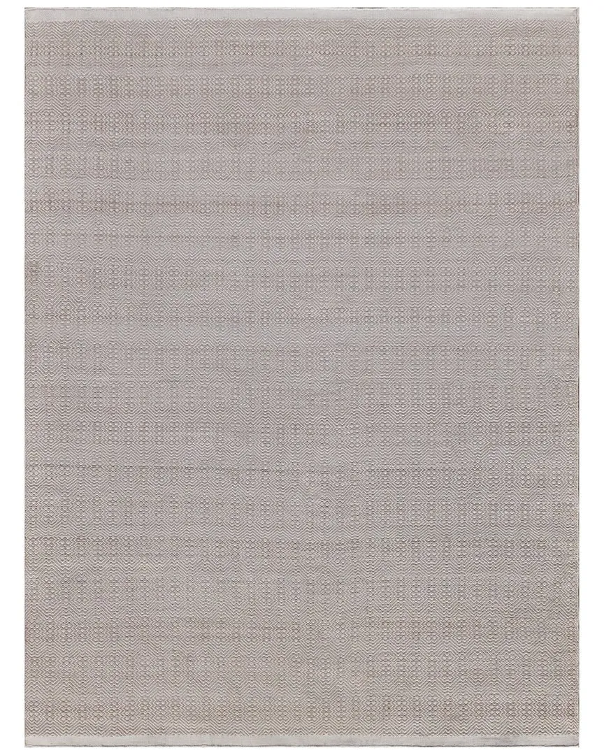 Echo Flatweave Pet Yarn Area Rug - Light Beige image
