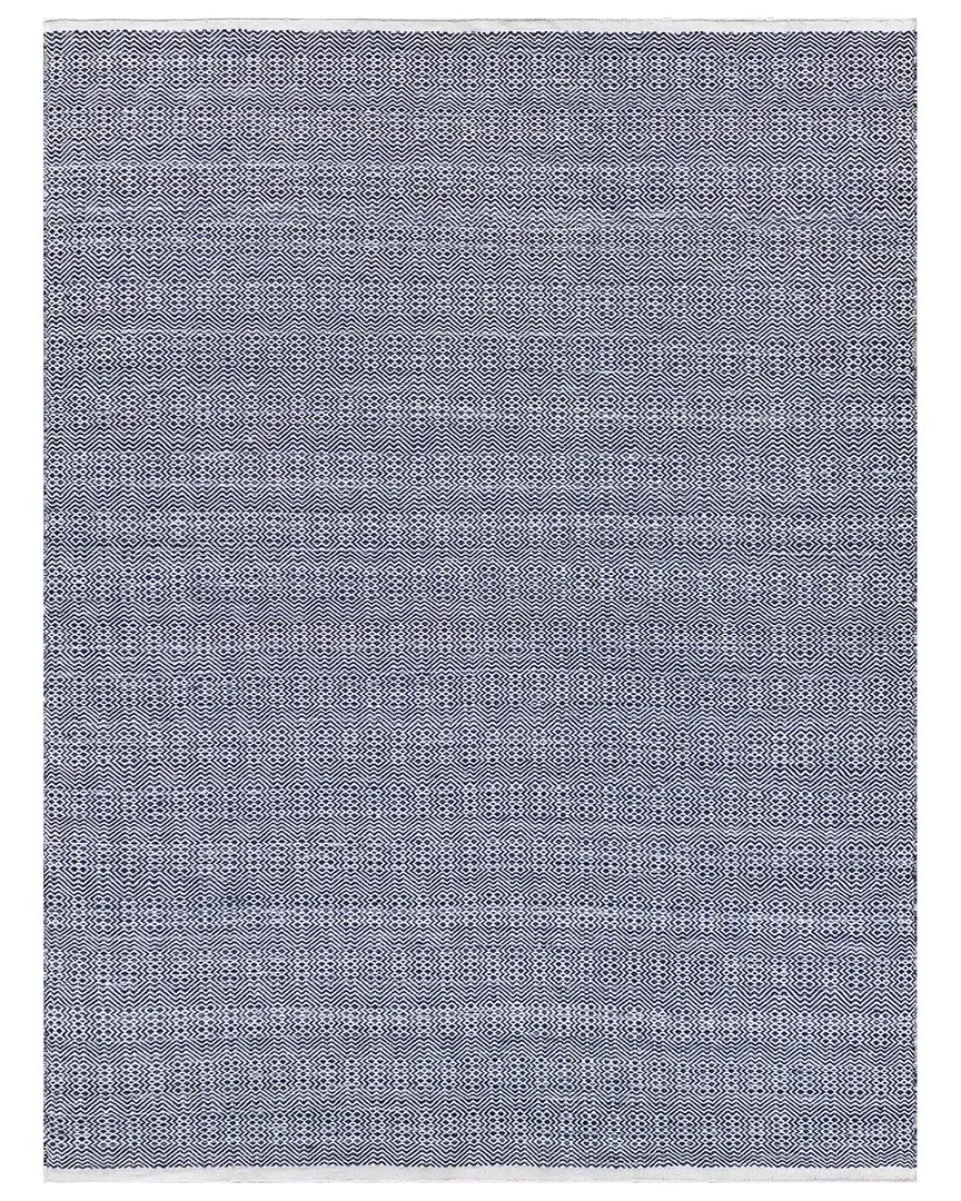 Echo Flatweave Rug - Blue/Ivory image
