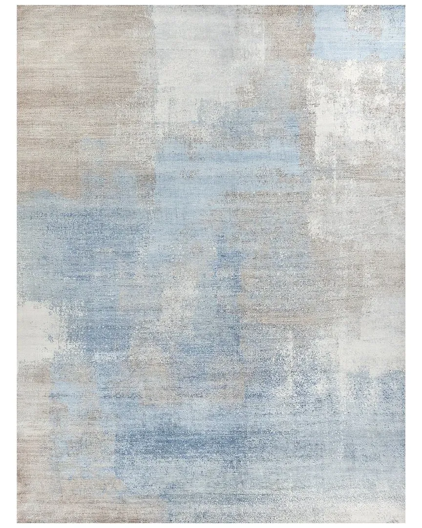 Hand-Knotted Area Rug - Brown, Silk image