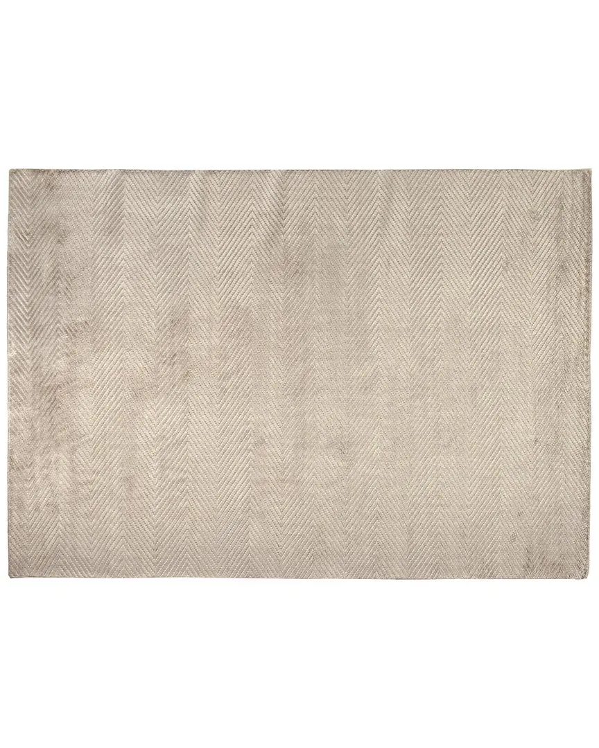 Honeycomb Hand-Loomed Area Rug - Silver image