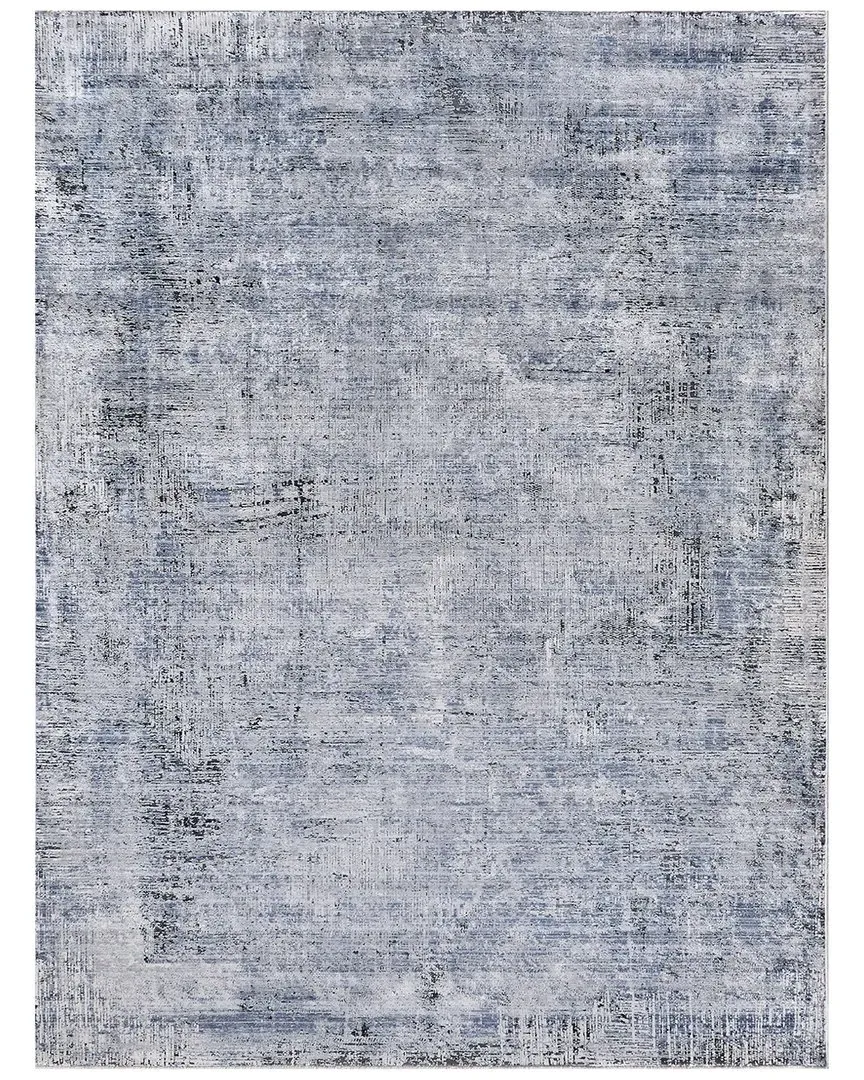 Intrigue Power Loom Area Rug - Grey Blue, Polyester Acrylic image