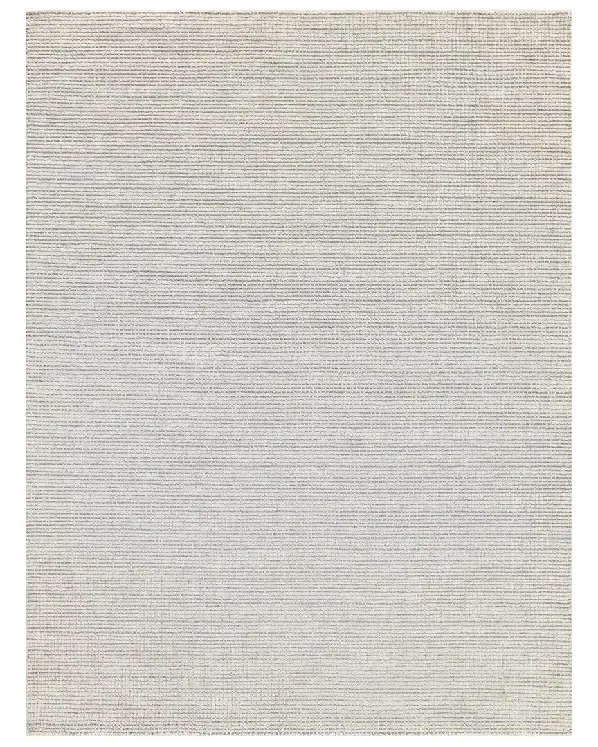 Key West Hand-Tufted Area Rug - Light Silver, New Zealand Wool image