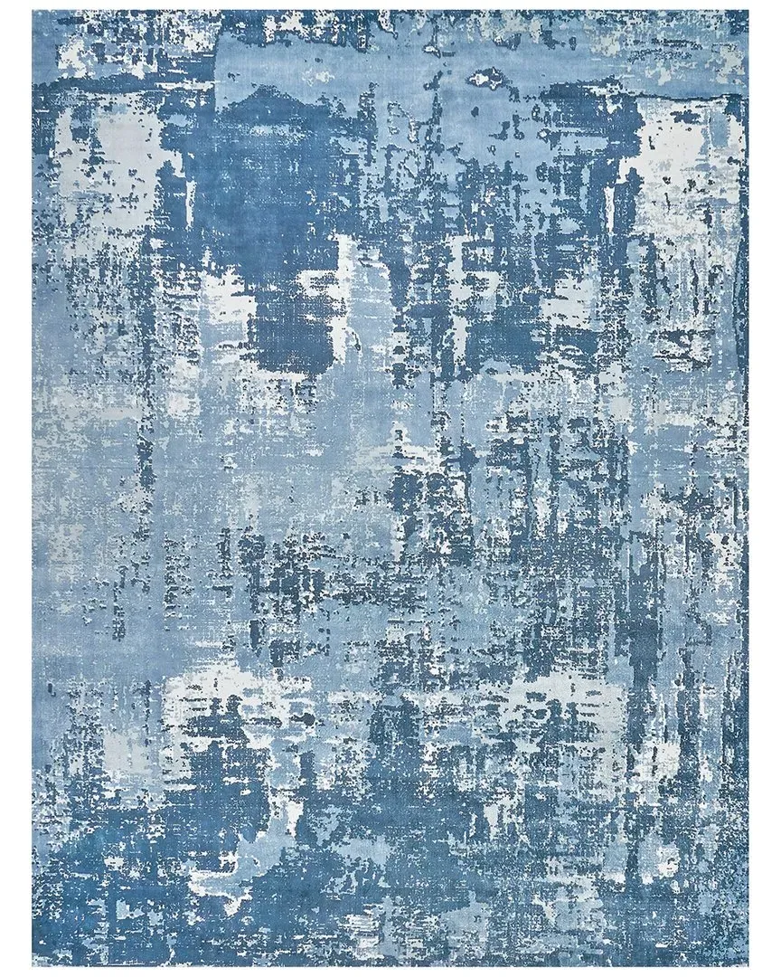 Koda Area Rug - Blue, Bamboo Silk image
