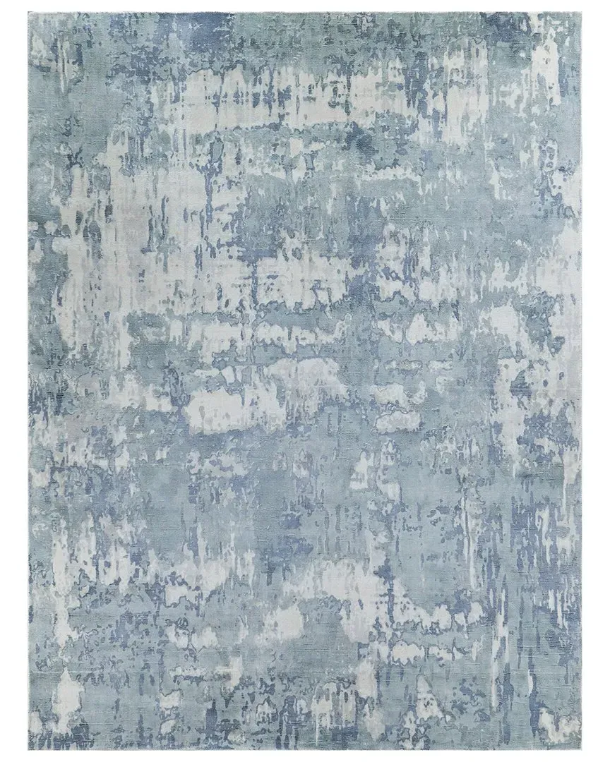 Laguna Hand-Loomed Rug - Blue, New Zealand Wool