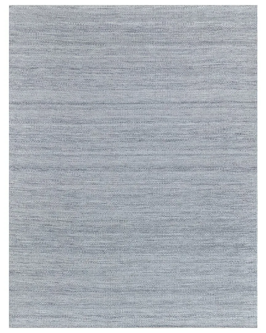 Loro Hand-Tufted Flatweave Rug - Silver