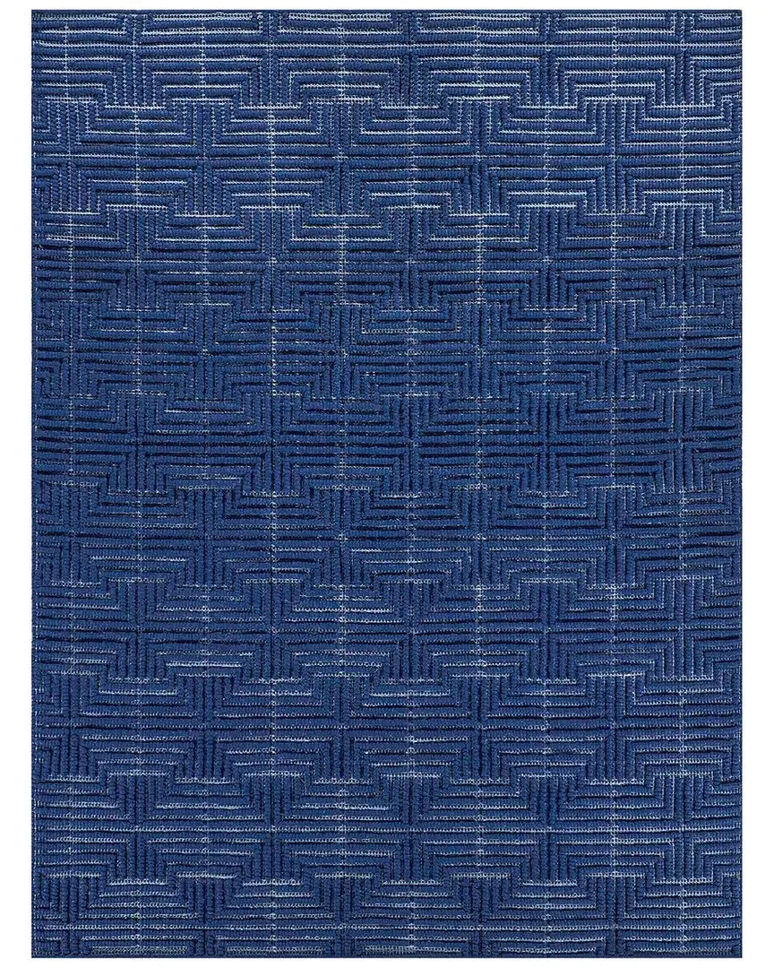 Manzoni Area Rug - Blue, New Zealand Wool