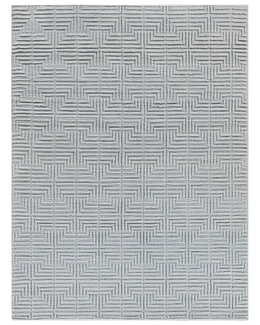Manzoni Area Rug - Silver, New Zealand Wool image
