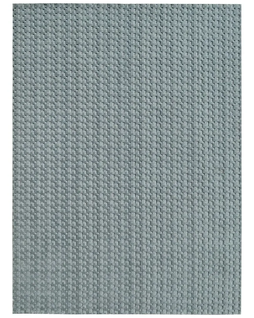 Monroe Hand-Loomed Wool Rug - Blue image