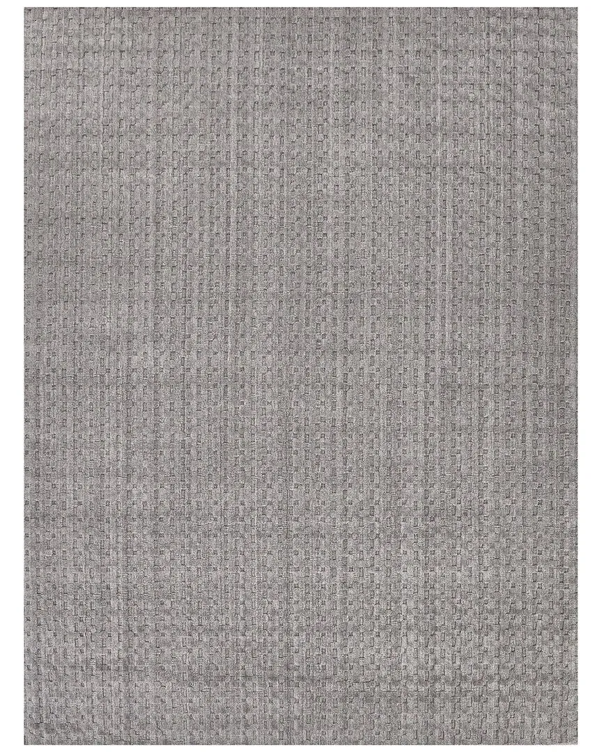Monroe Silk Hand-Loomed Area Rug - Taupe, Bamboo Silk