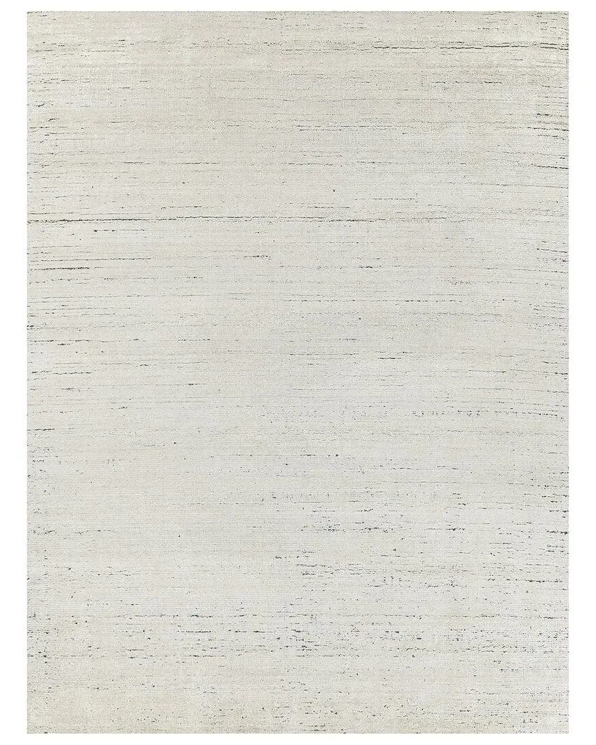 Montero Hand-Loomed Rug - Silver, New Zealand Wool image