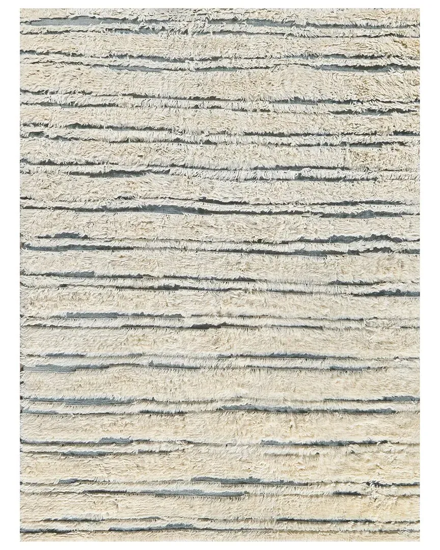 Moroccan Shag Rug - Ivory, New Zealand Wool image