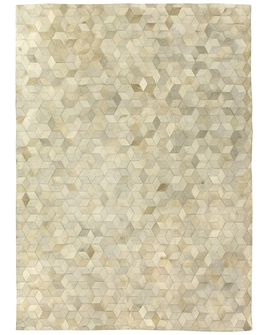 Natural Hide Cowhide Rug - Ivory