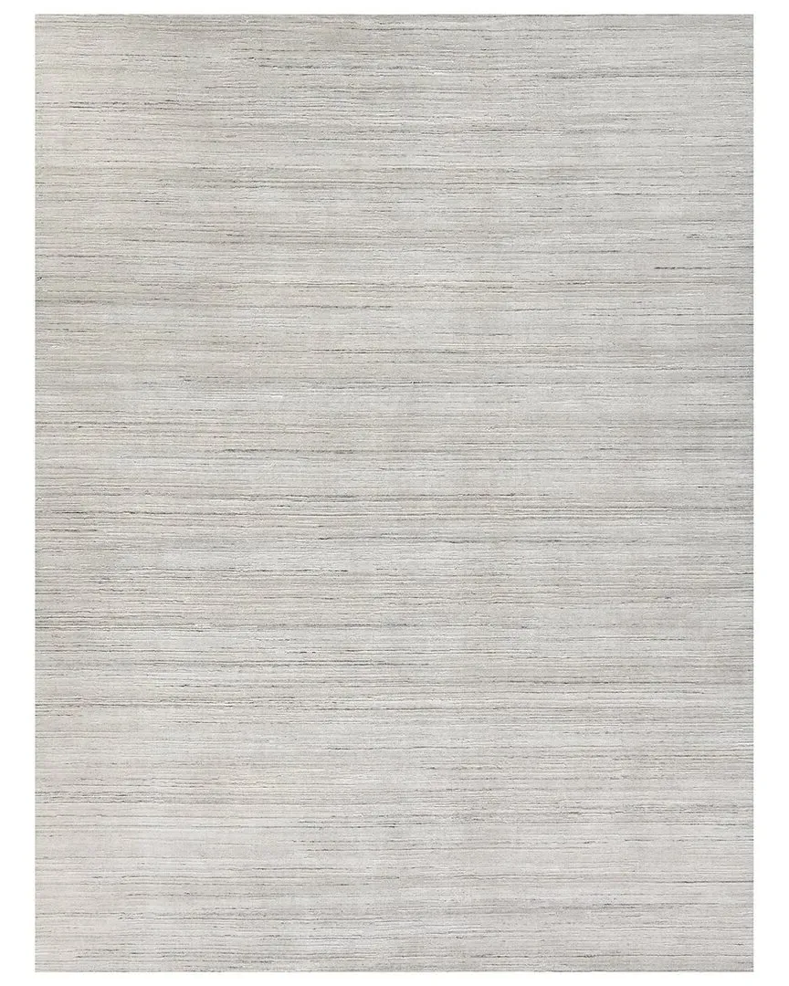Palazzo Wool/Bamboo Silk Area Rug - Silver image